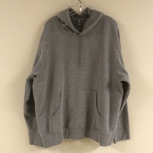 XERSION Gray Hooded Pullover Sweatshirt— XXL